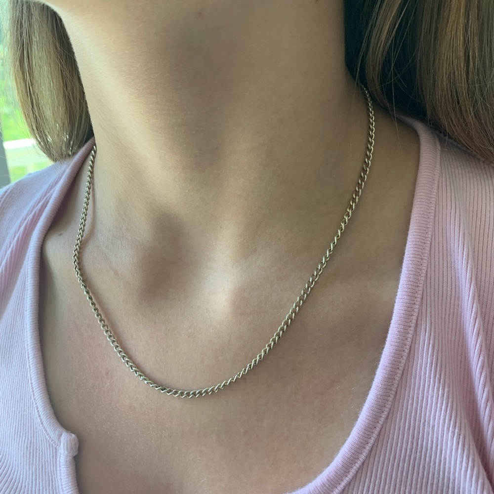 Brandy Melville Silver color chain necklace